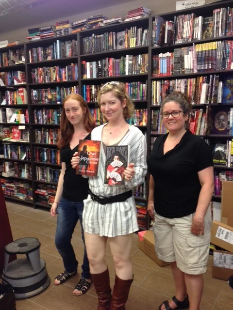 At Bakka Phoenix Books in Toronto. (Photo Alex Renwick)