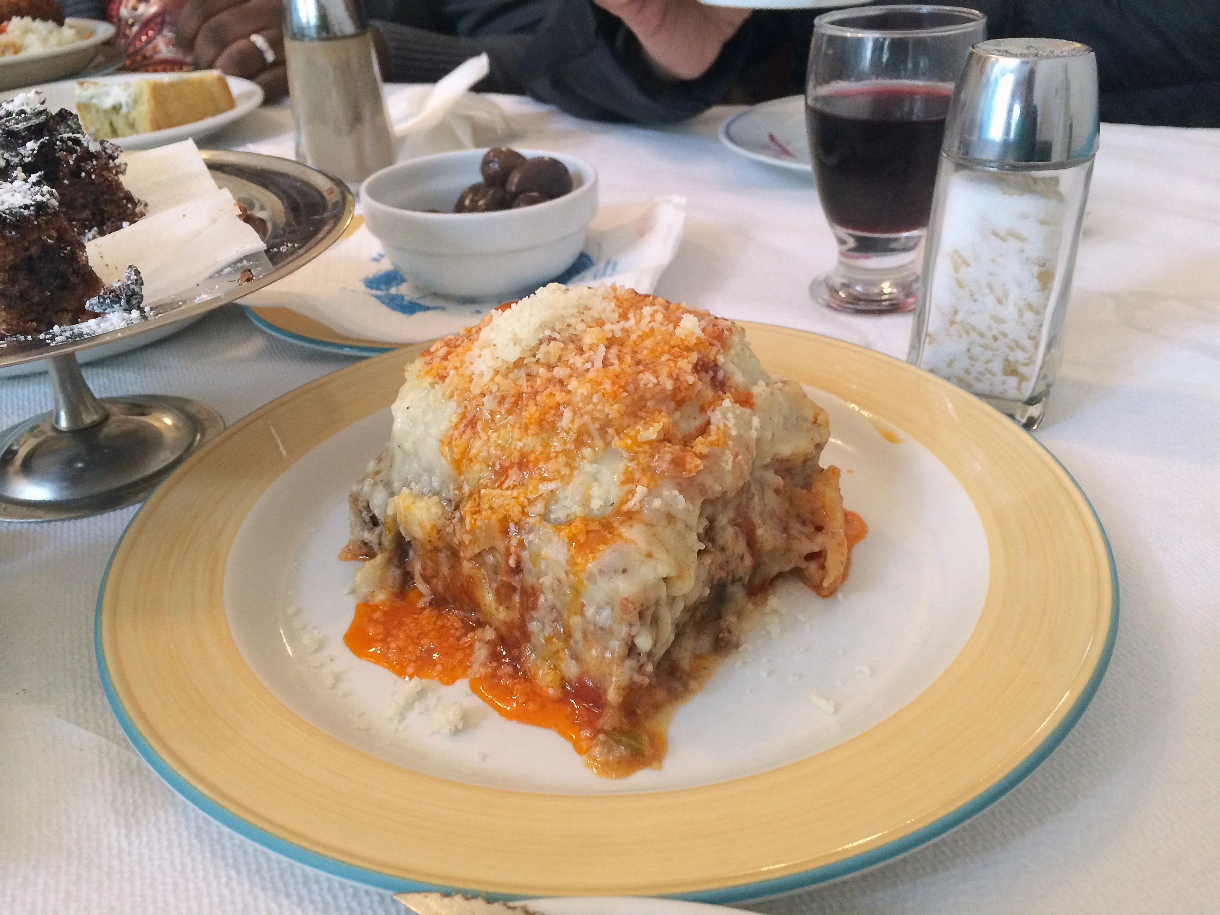 Tasty and surprisingly light moussaka.