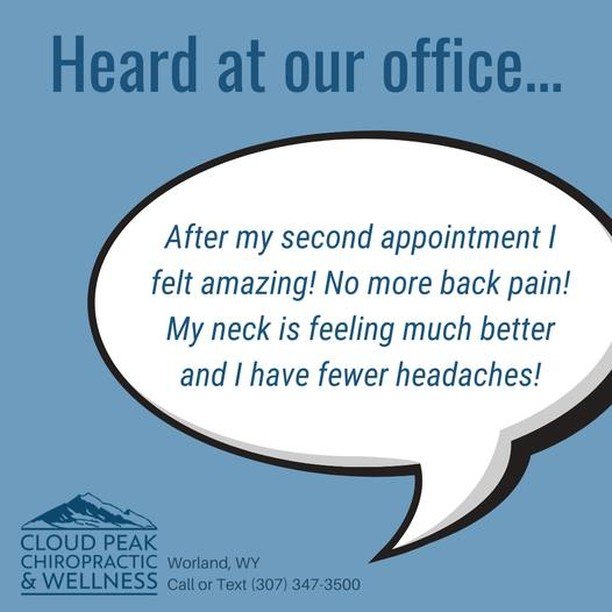 &quot;I had pain in my neck and back, and headaches too. Overall I didn't feel well. It changed how I did any function on a daily basis due to the pain. It took years to get to the discomfort and pain I was experiencing. It only took one appointment 