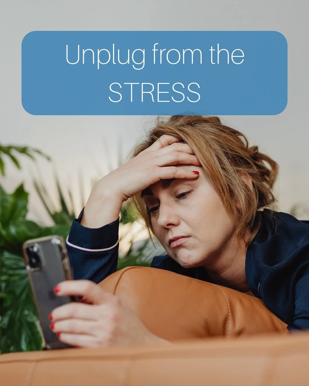 Chronic stress weakens your immune system. 

When you&rsquo;re overwhelmed, your body produces stress hormones that make it harder to fight off illness.

Take time to slow down.
Breathe deeply.
Unplug for a bit.
Give your body the calm it needs to st