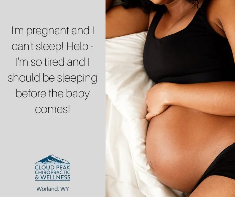 I&rsquo;m pregnant and I can&rsquo;t sleep! Help &ndash; I&rsquo;m so tired and I should be sleeping before the baby comes!

Sometimes hormones keep your brain awake, sometimes you have to get up to pee several times a night, and sometimes your hips 