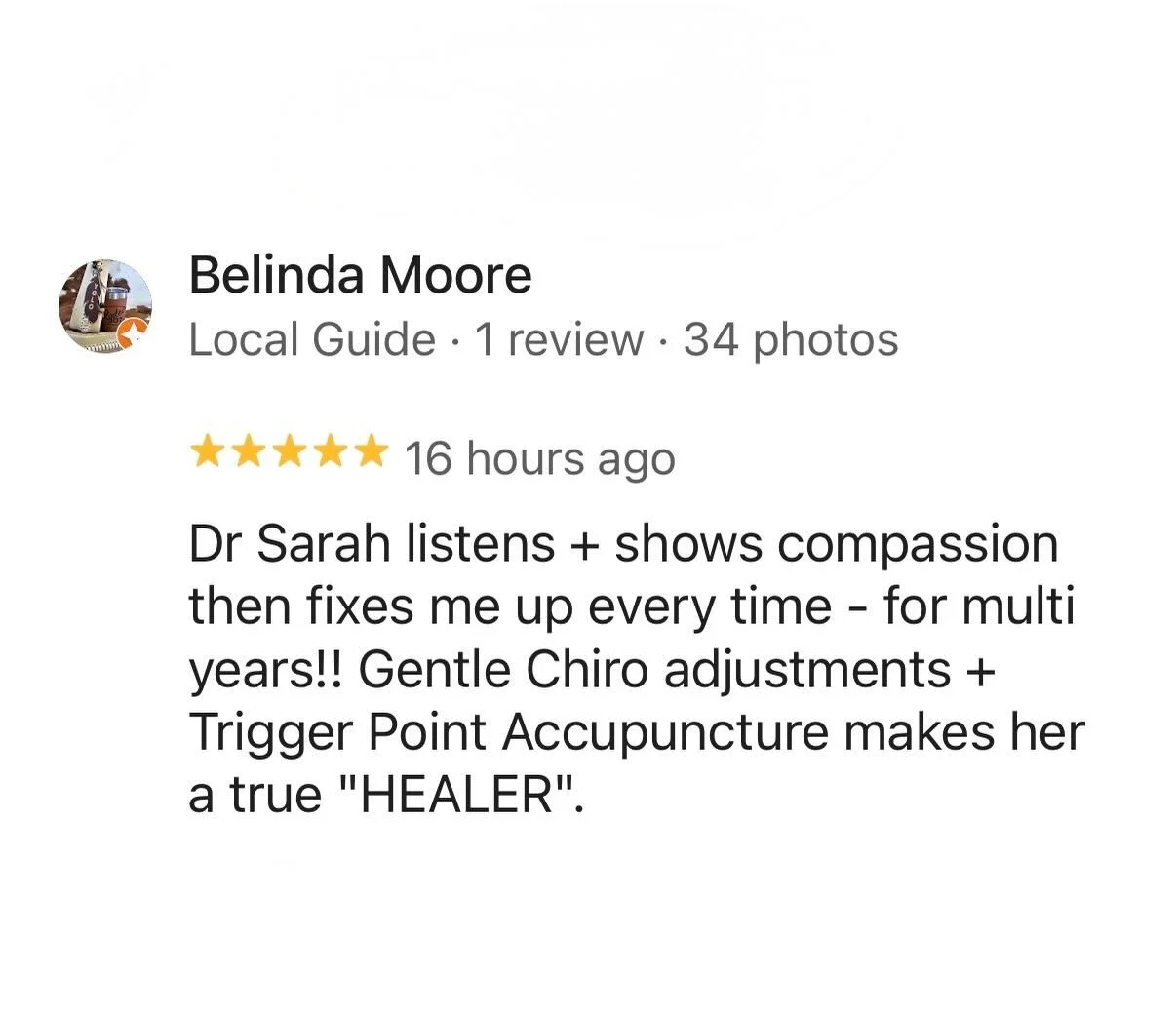 We are so grateful when you take the time to leave a review- they help others find us.