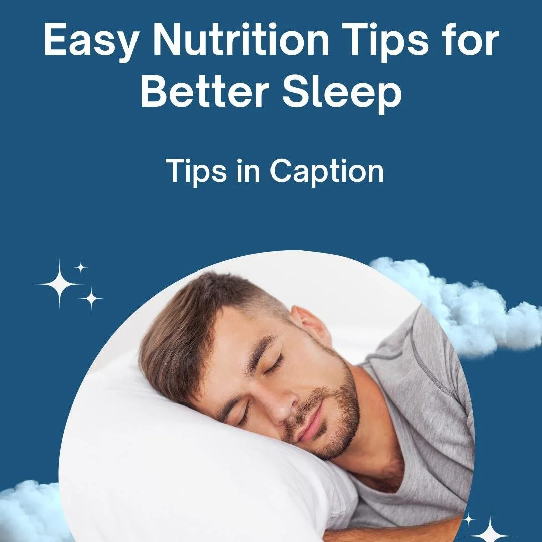 Your diet supports or prevents good sleep. If you want to sleep better, consider:

🟢 Taking a magnesium supplement 

Adding These Foods:
🟢 Turkey, eggs, dairy
🟢 Whole grains
🟢 Kiwi, tart cherries, bananas
🟢 Salmon, mackerel, tuna
🟢 Almonds, wal