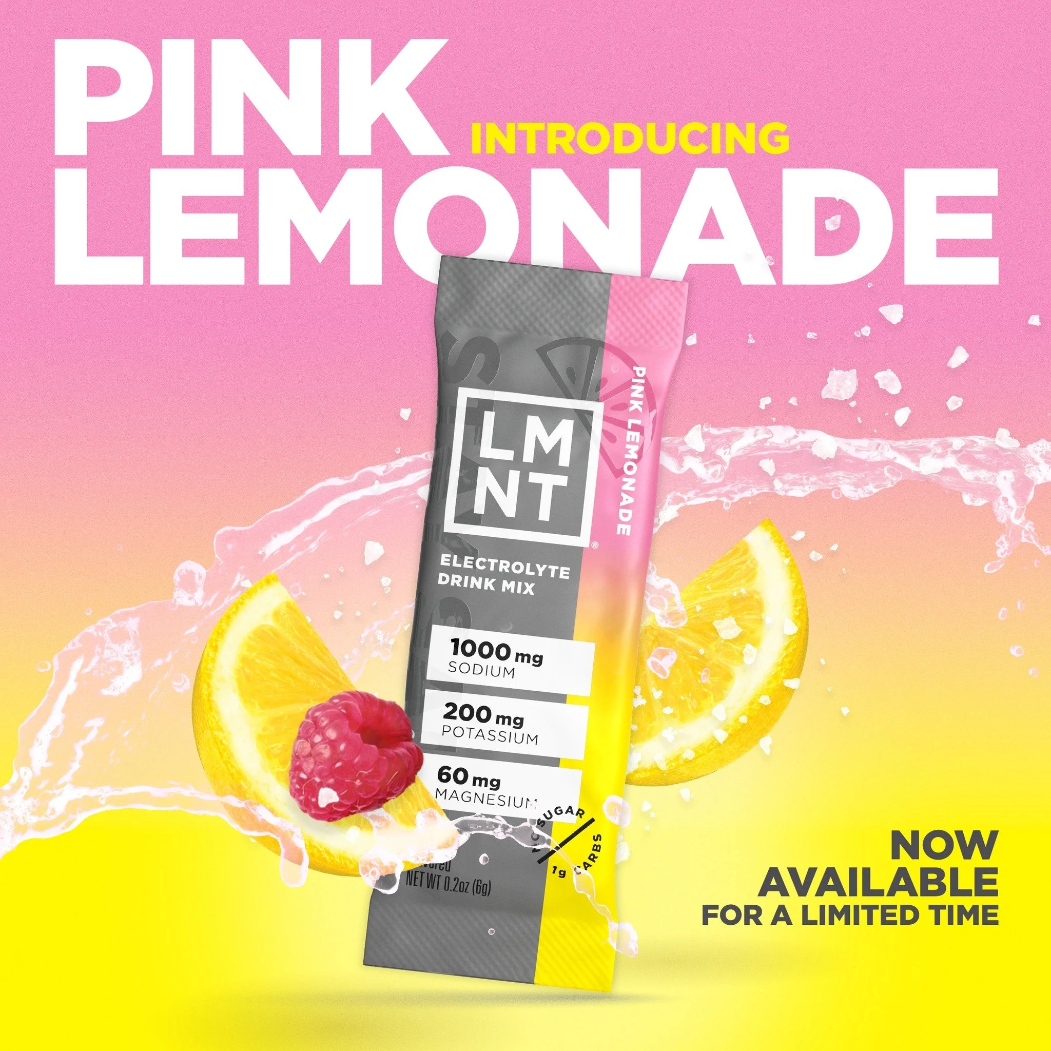 Meet your new summer obsession ☀️💗

We just got our first boxes of the NEW Pink Lemonade LMNT&mdash;and it&rsquo;s so good. Think: that perfect balance of tart + refreshing with a little salty edge your body actually needs.

Why we love it:
✔️ Suppo