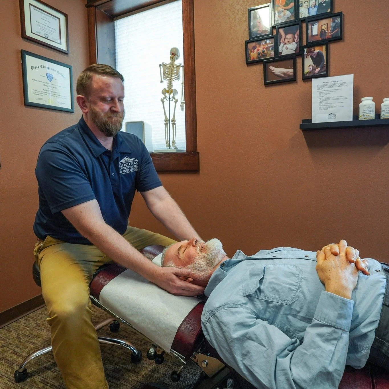 Tension headaches don&rsquo;t have to be your normal. We can help.

That steady ache behind your eyes or across your forehead by 3 pm? It&rsquo;s not just a bad day&mdash;it&rsquo;s a tension headache.

Whether you&rsquo;re lifting on the job or star