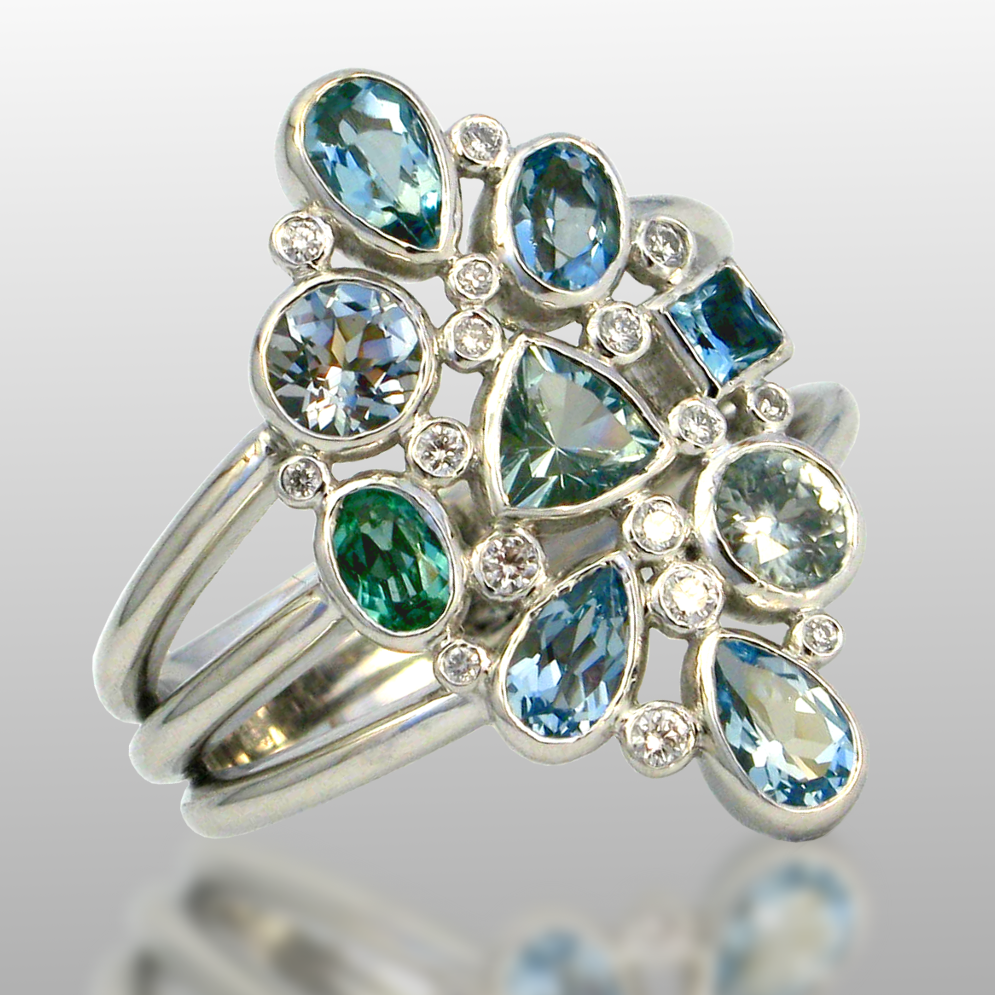 Rings | 18k Gold | Platinum — Pratima Design Fine Art Jewelry Maui, Hawaii