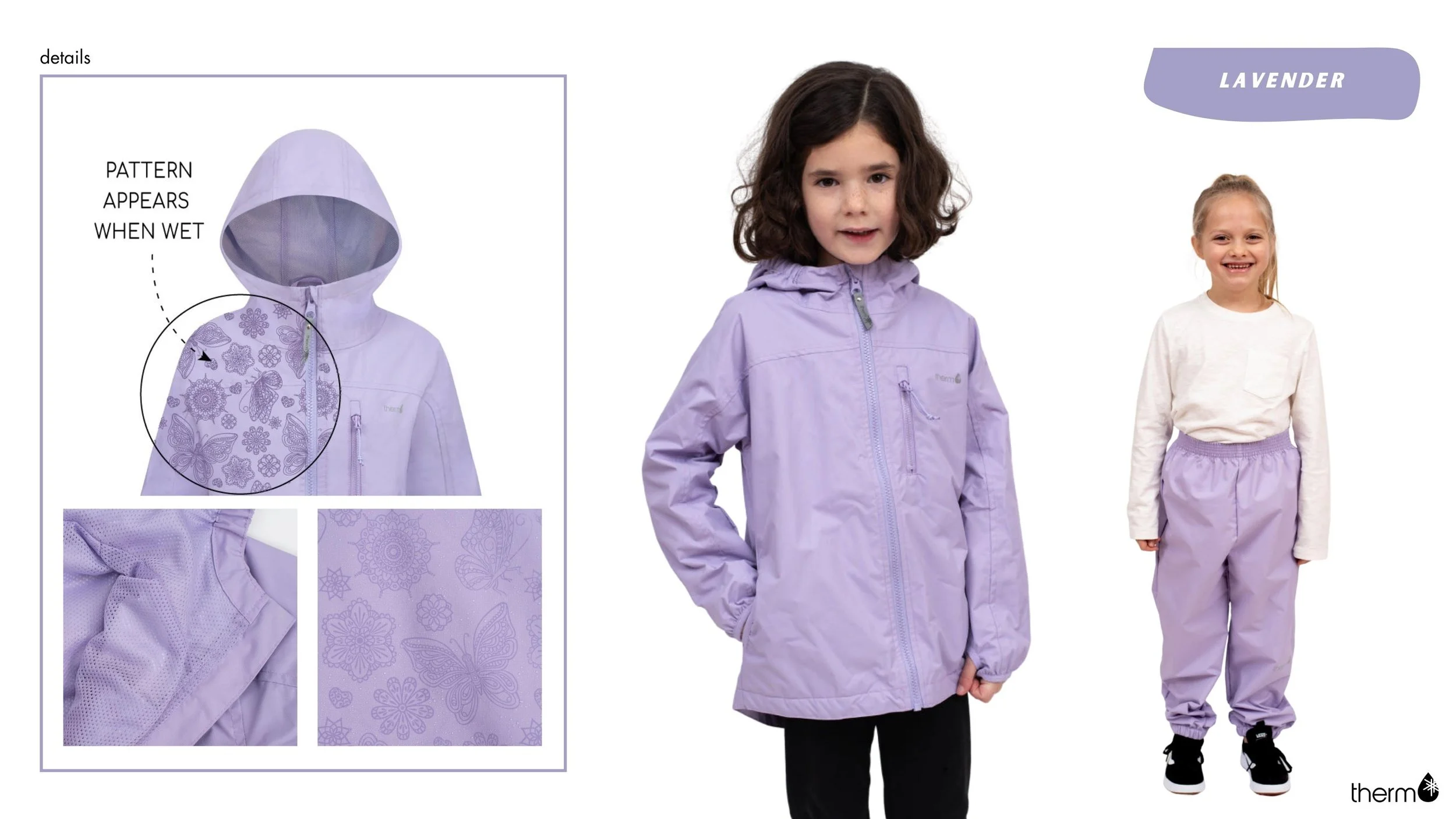 THERM KIDSWEAR COLOR TREND - LAVENDER
