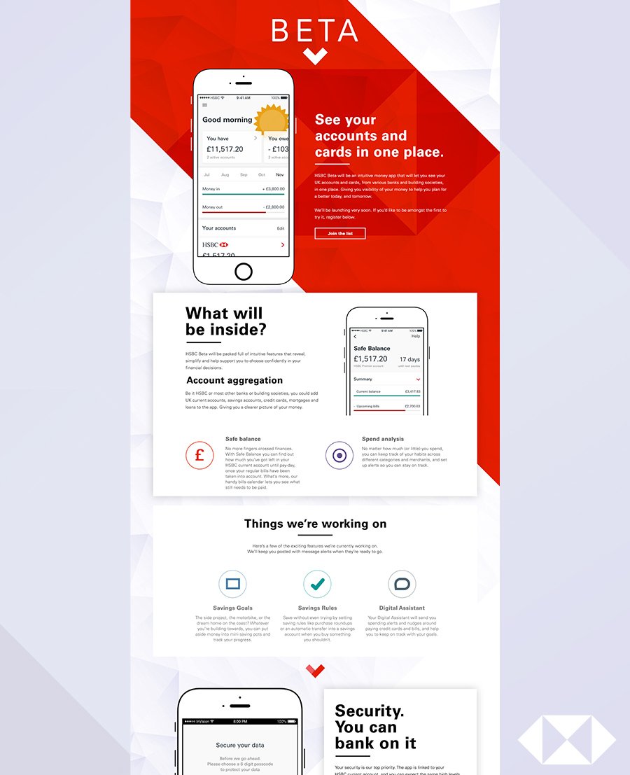HSBC Beta site