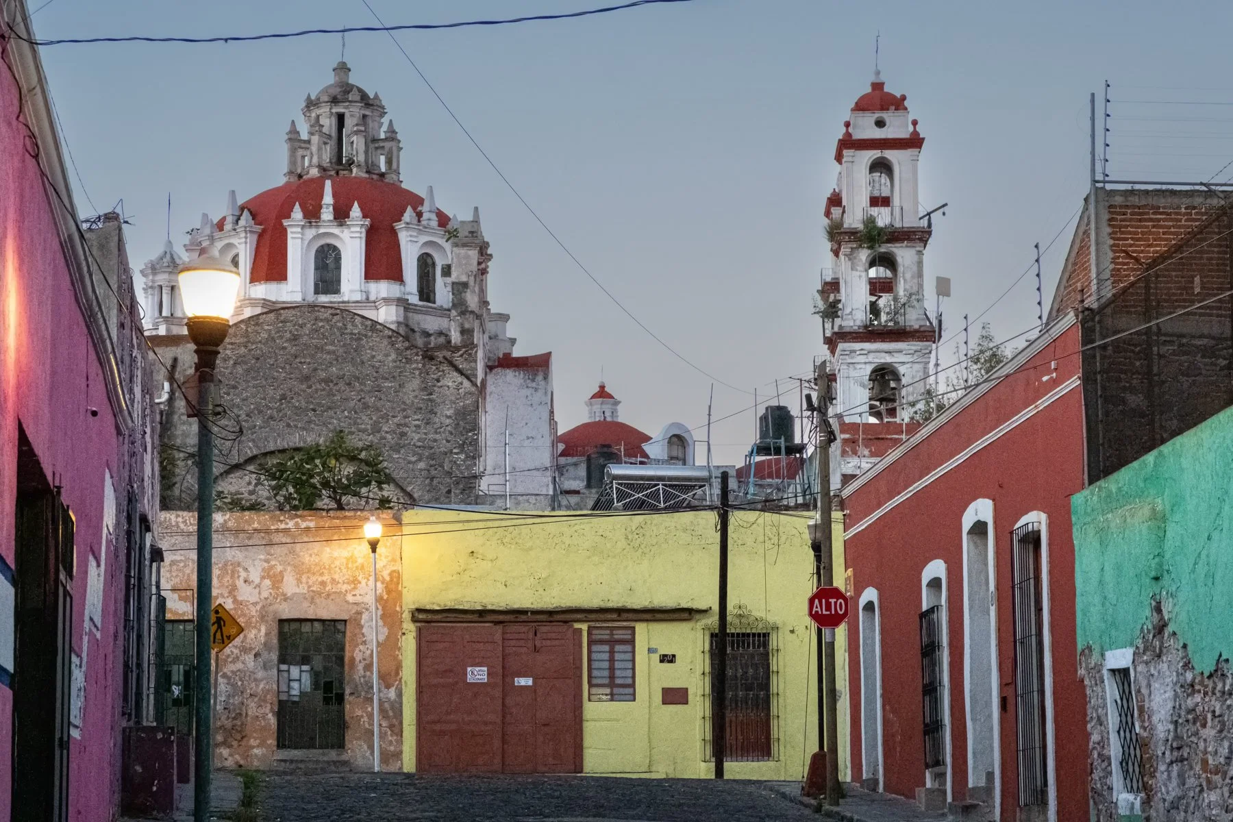 Colorful Streets of Puebla City