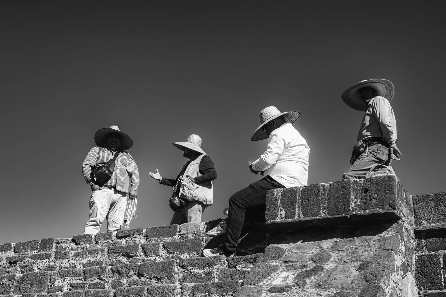 Vendors at the Pyramids