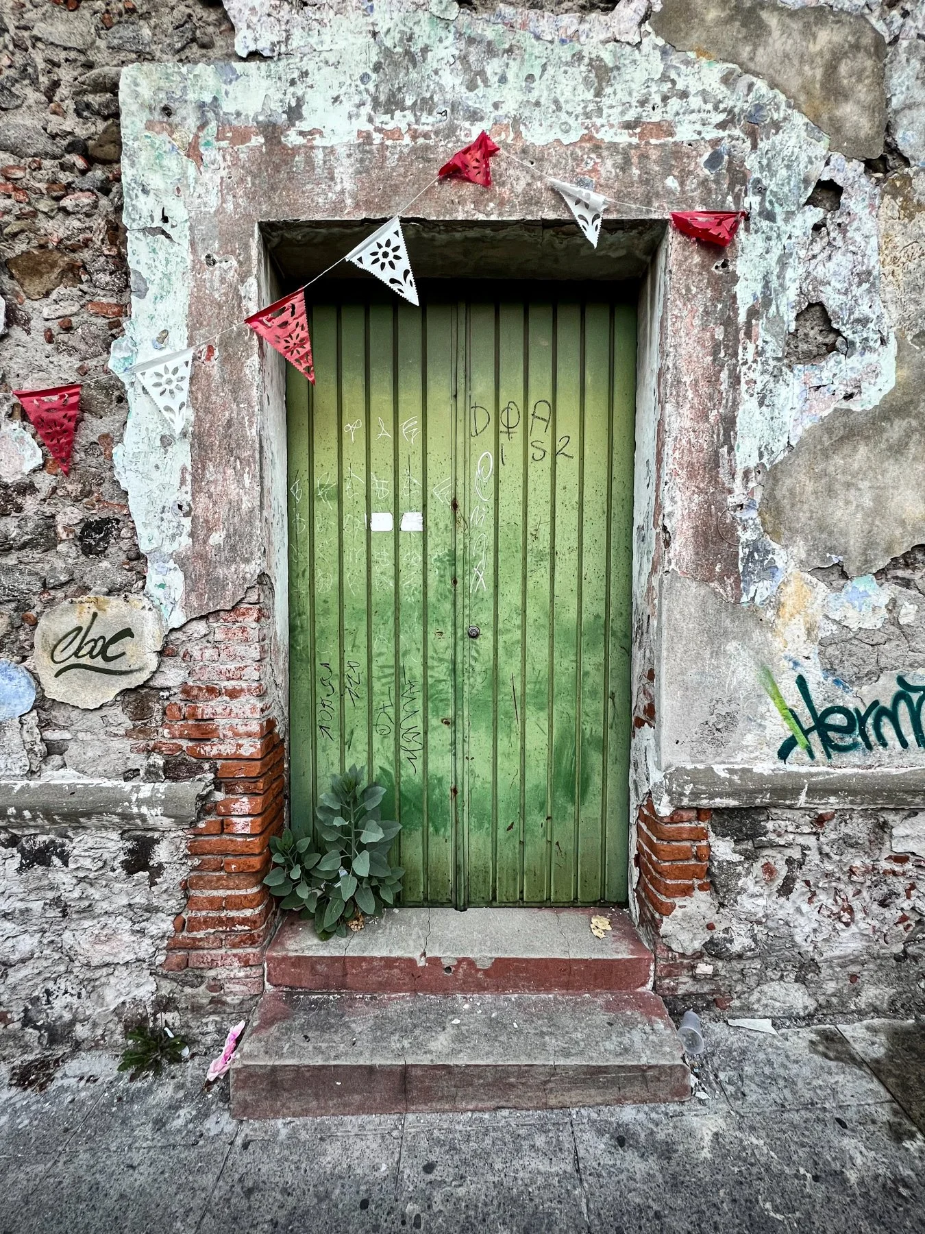Puebla City Doorways 3