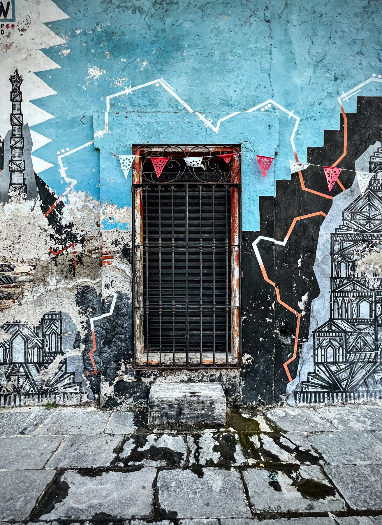 Puebla City Doorways 6