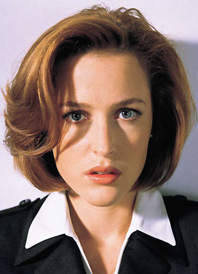 Scully up close. 