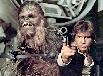 Han and Chewie, one of our favorite friendships in geekdom