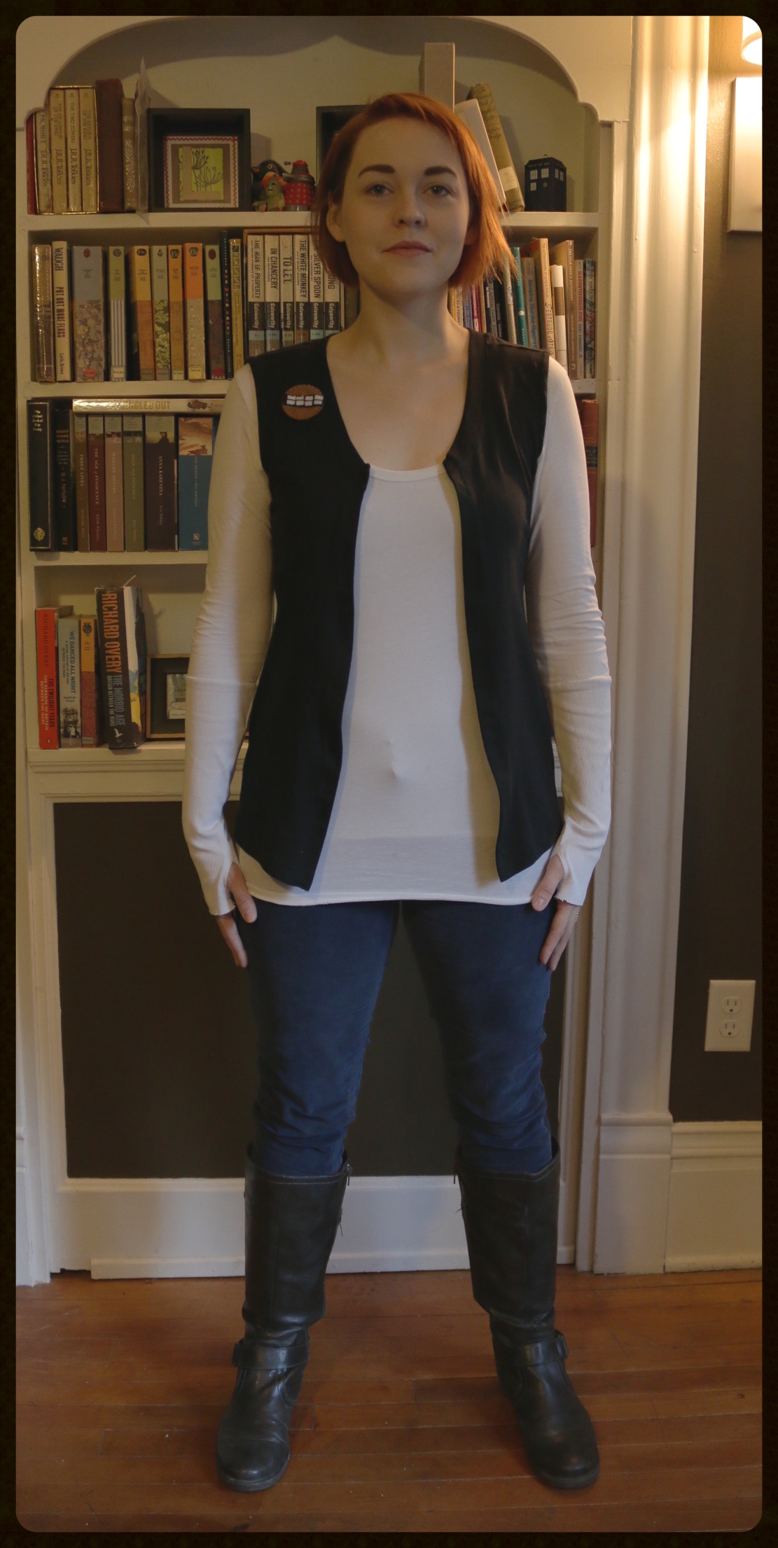 My fall interpretation of the perfect smugger turned rebel outfit. 