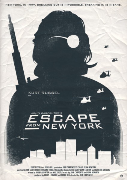 Fans really do make the best art: John Carpenter's Escape From New York by Alain Bossuyt