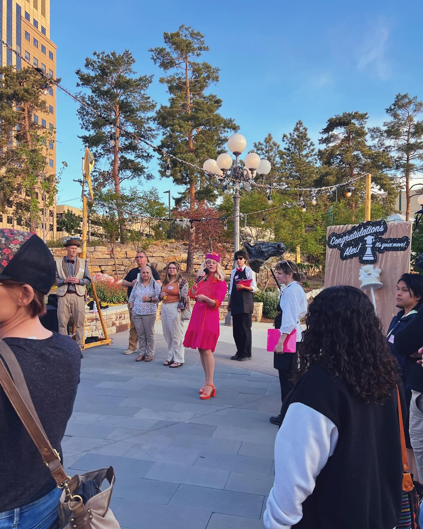 A beautiful day for a graduation party! Our first test audience for IMPOSSIBLE THINGS was this past weekend. Make sure you have your tickets to come party with Alex!