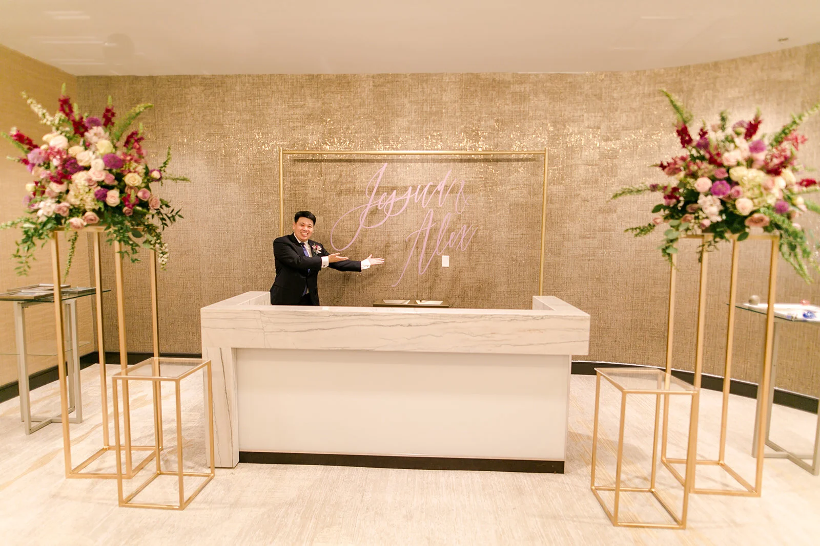 Jessica & Alex JW Marriott Parq Wedding - Keepsake Events