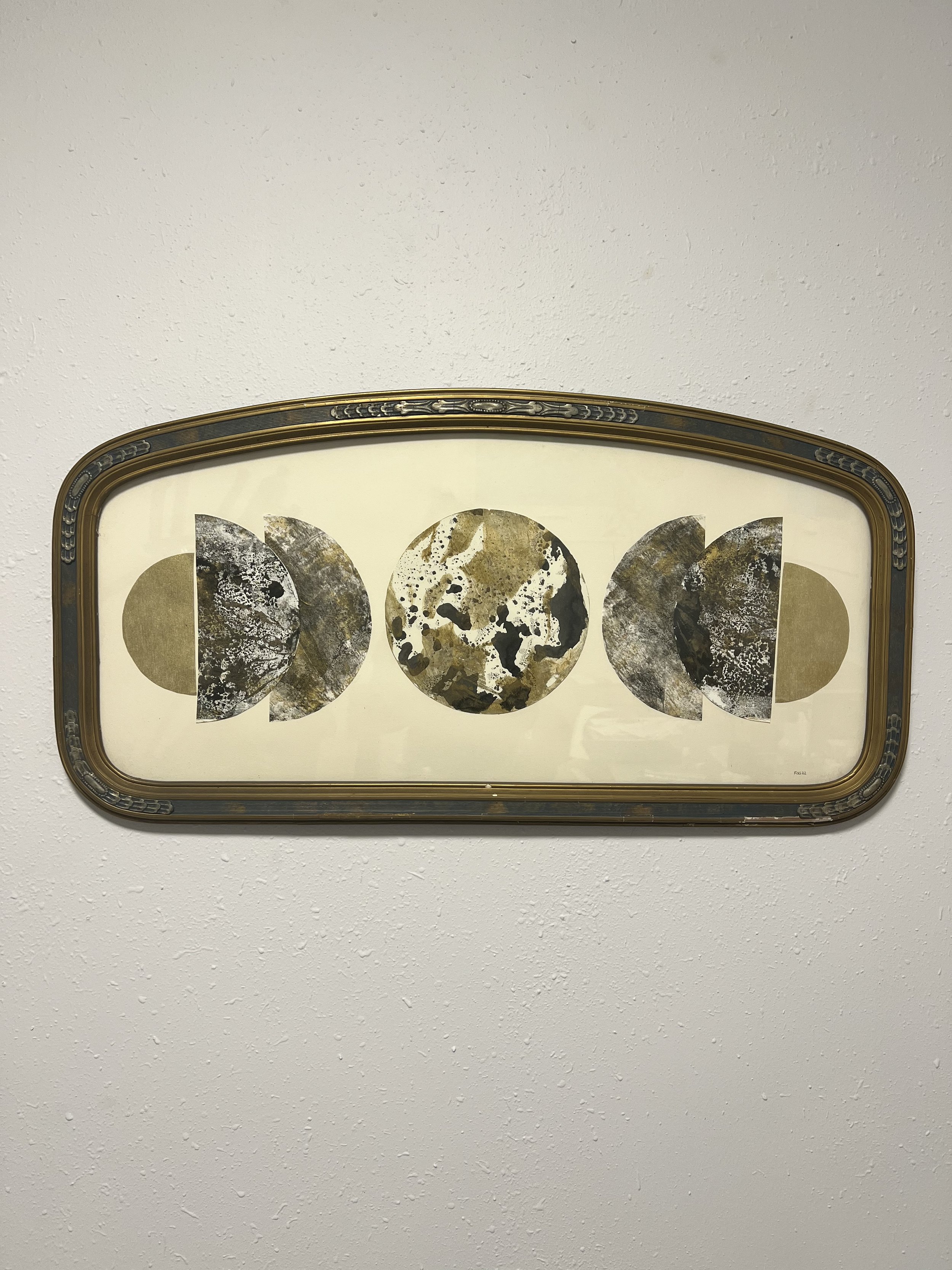 Collage in Antique Frame 