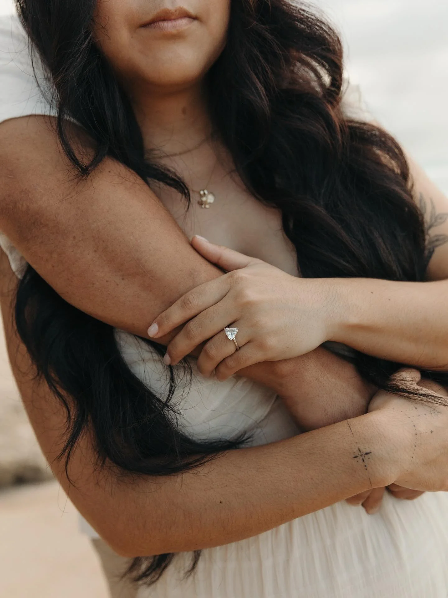 engagement session with christina + bryson 🤍