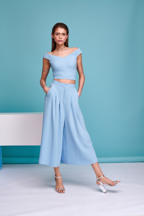 Crop Top and Culotte