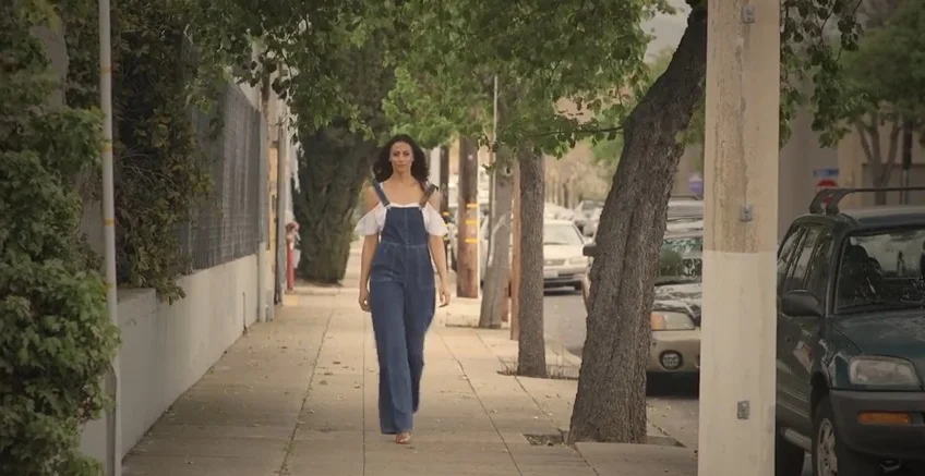 TTYA X LTS Denim Jumpsuit - Long Tall Sally/ TTYA X LTS Bobble Trim Crop Top - Long Tall Sally