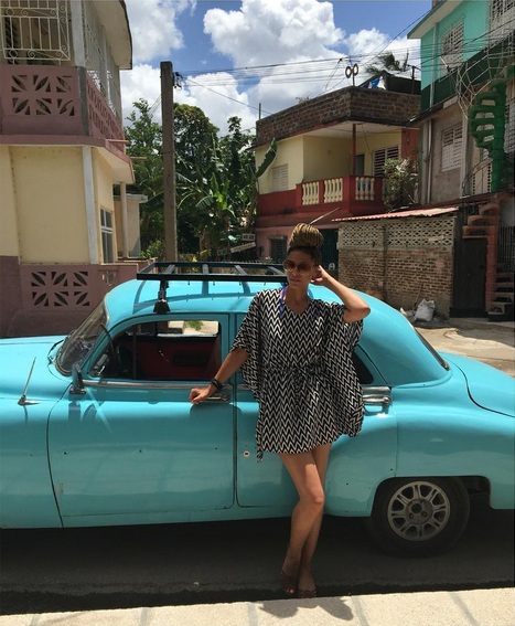  We rented one of the old taxi's to go to Guardalavaca. I couldn't get enough of the old cars! Our driver drove 74 miles, stayed with us the entire day and drove us home. It was a beautiful experience to see the Cuban countryside from one of the clas