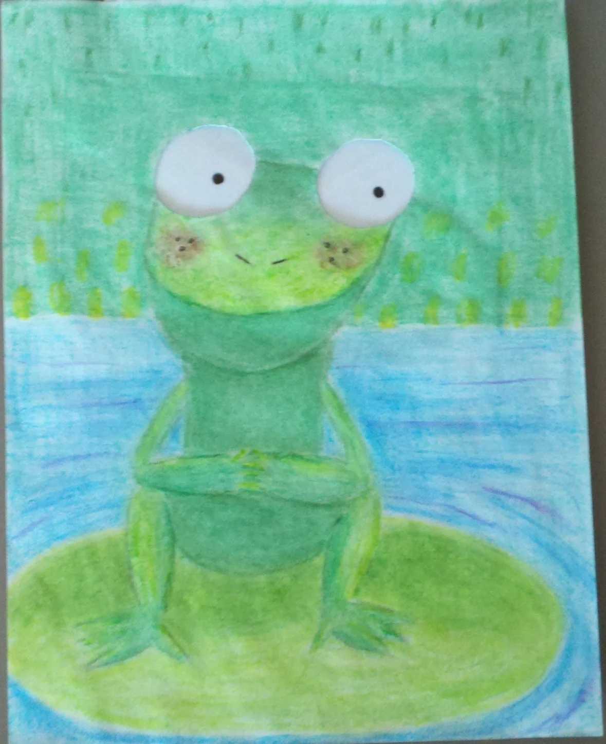 Why the Frog Has Big Eyes