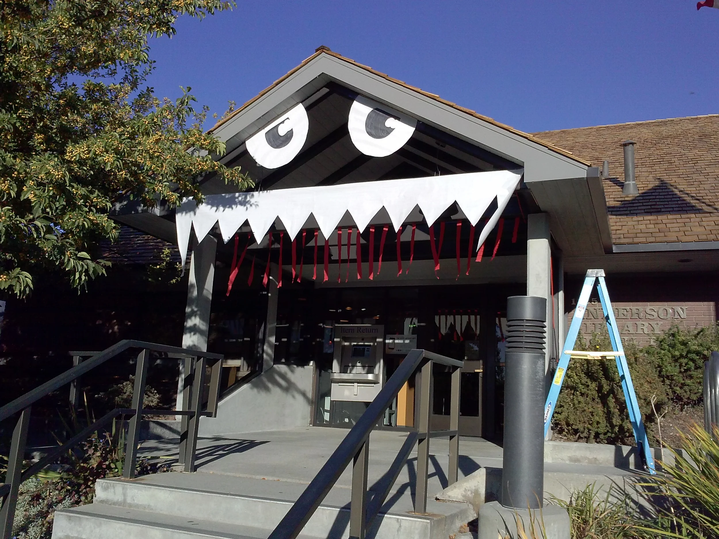 Haunted Library - a Halloween party