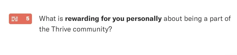 This version of the question is delivered to non-financial supporters.