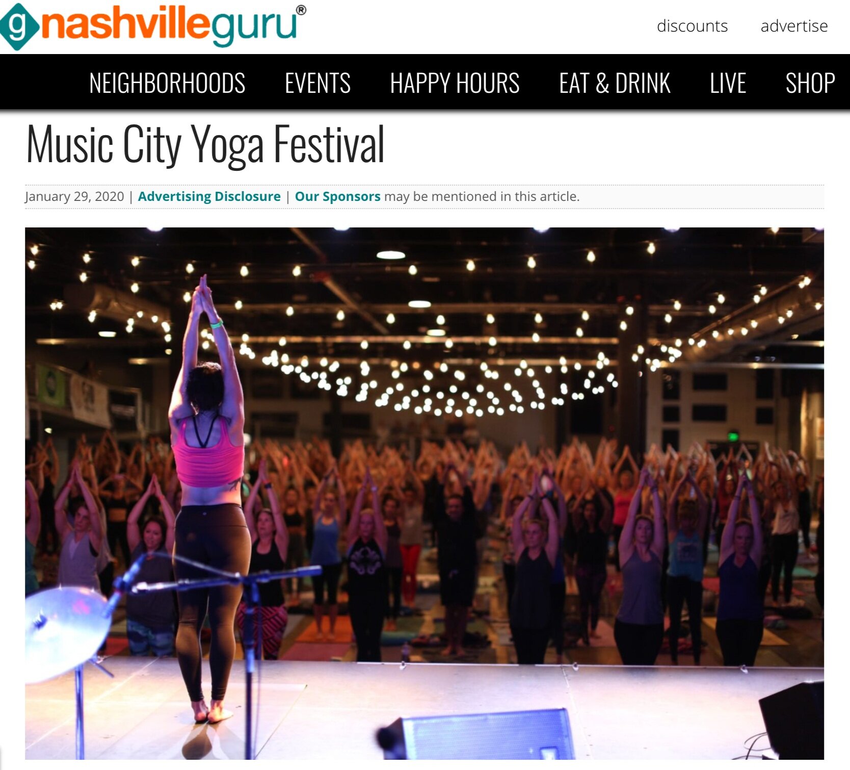 Music City Yoga Festival — Newsroom
