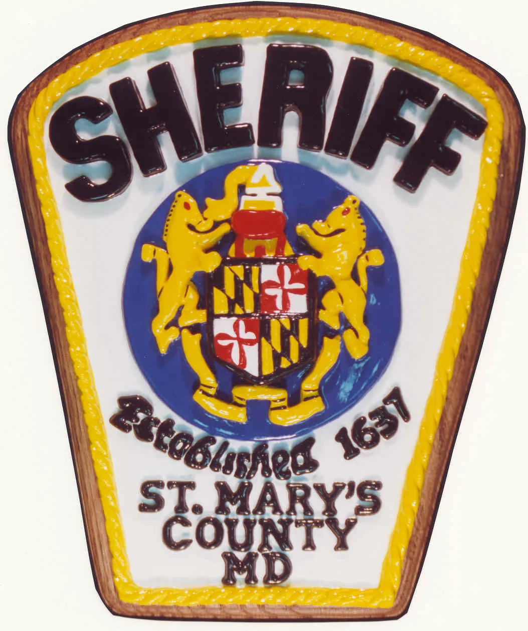 Sheriff St. Mary's County, Maryland
