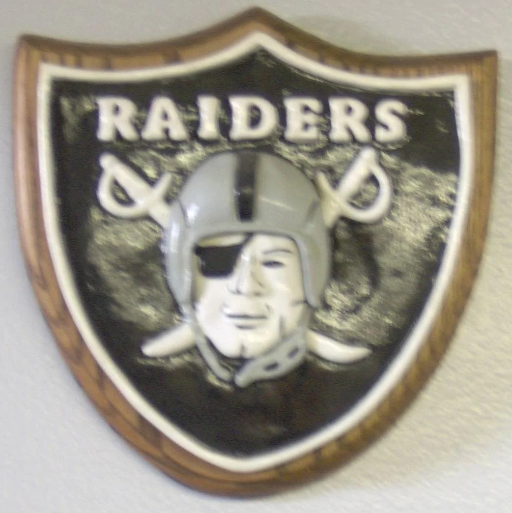 Raiders Plaque - Misc 08