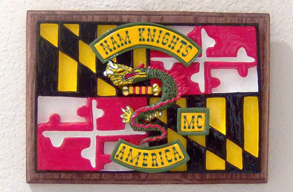 Nam Knights Plaque