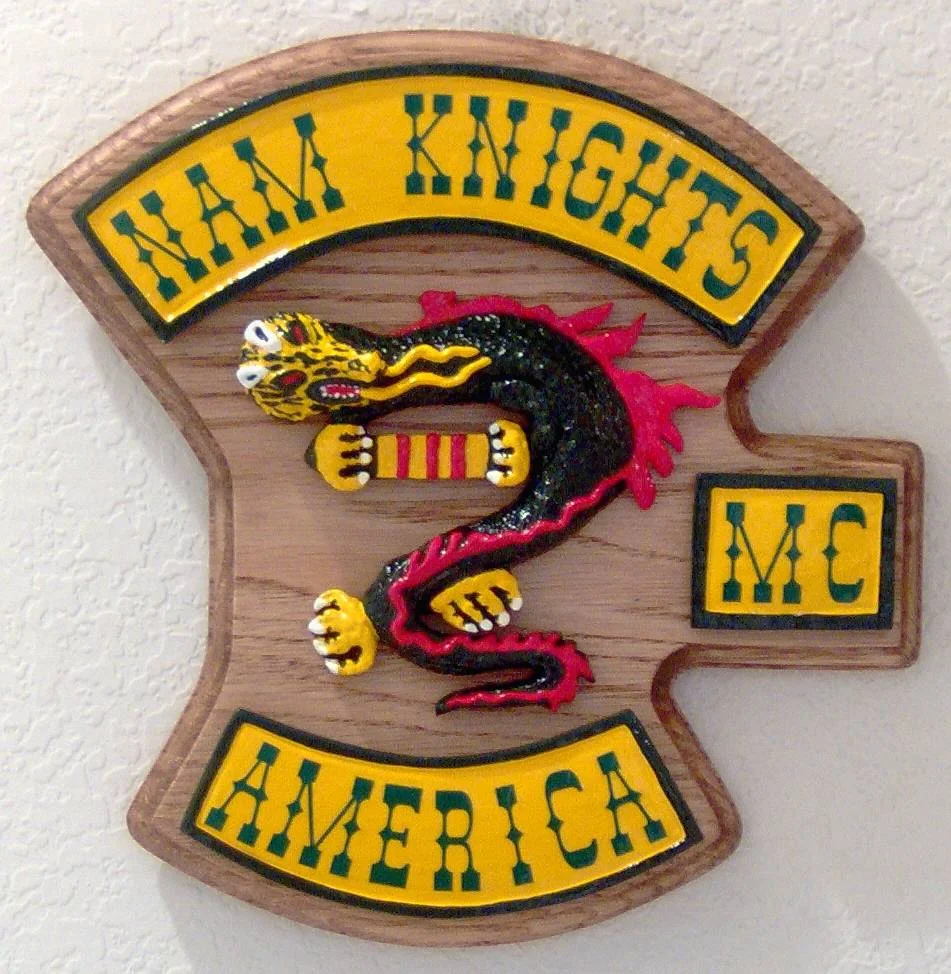 Nam Knights MC Plaque