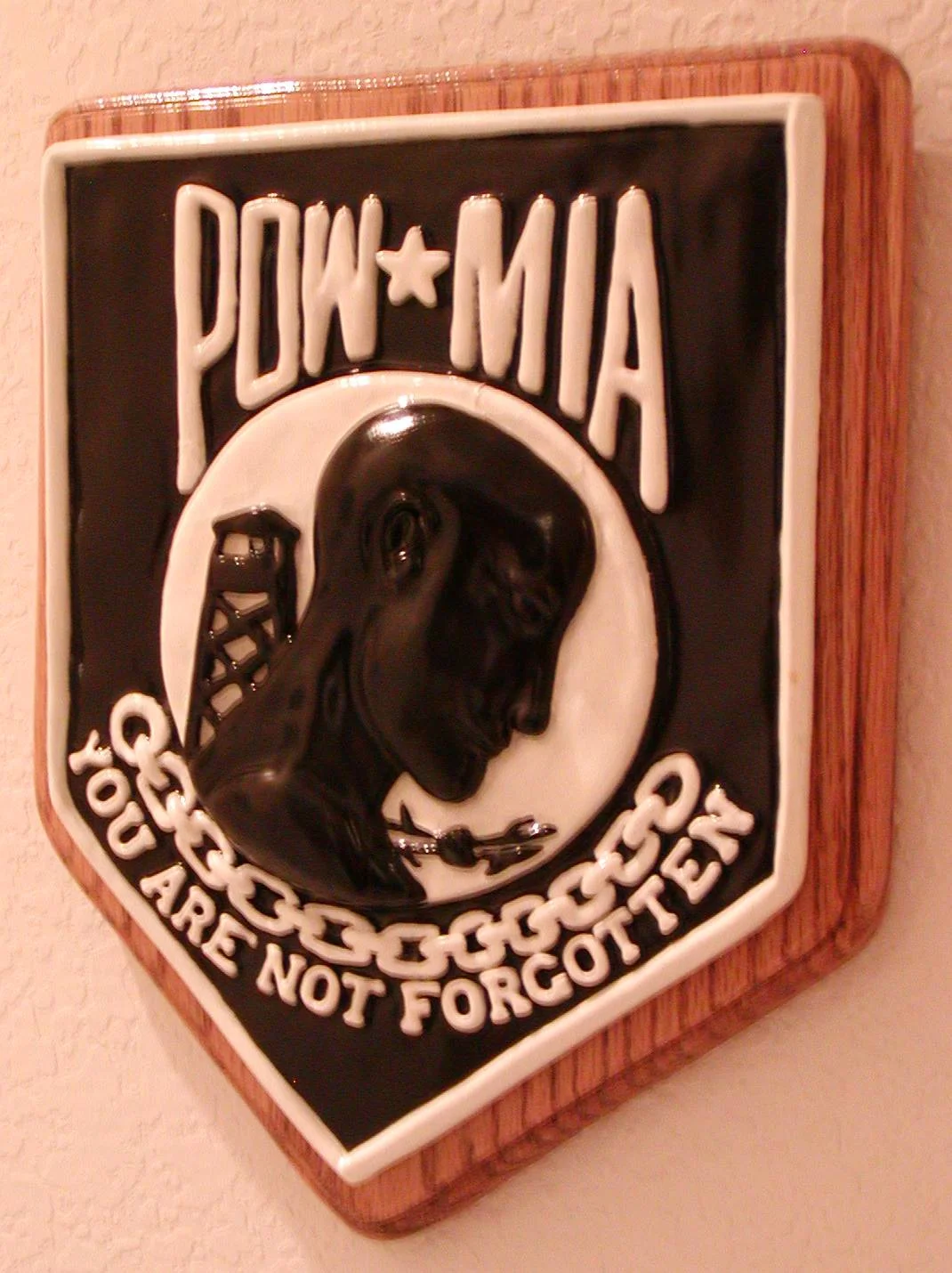 POW/MIA Plaque