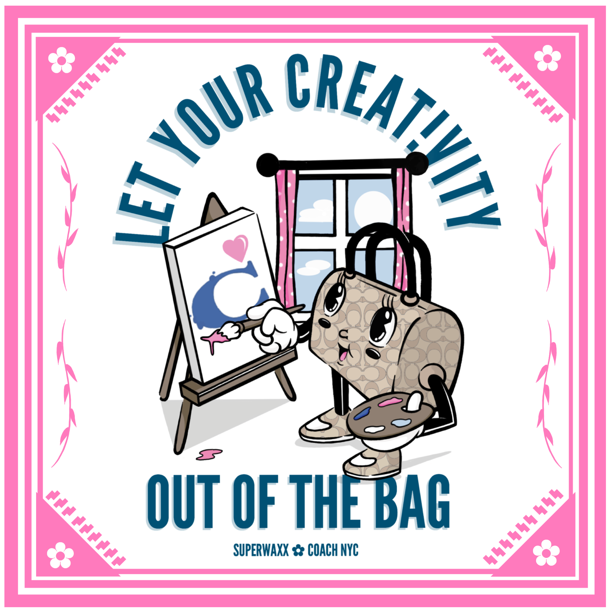 LET YOUR CREATIVITY OUT OF THE BAG