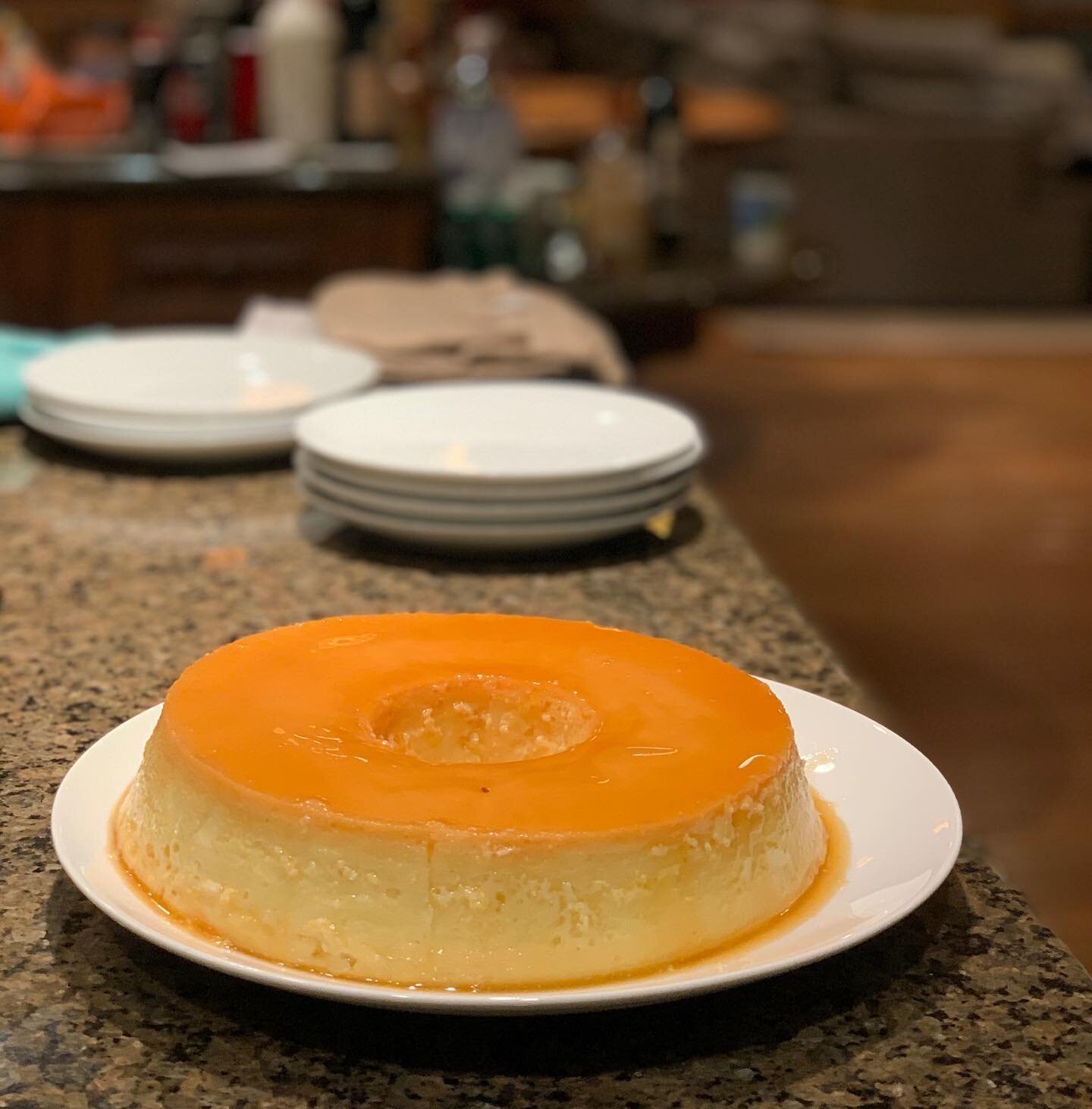 Brazilian Flan - pudim. For our latest event.