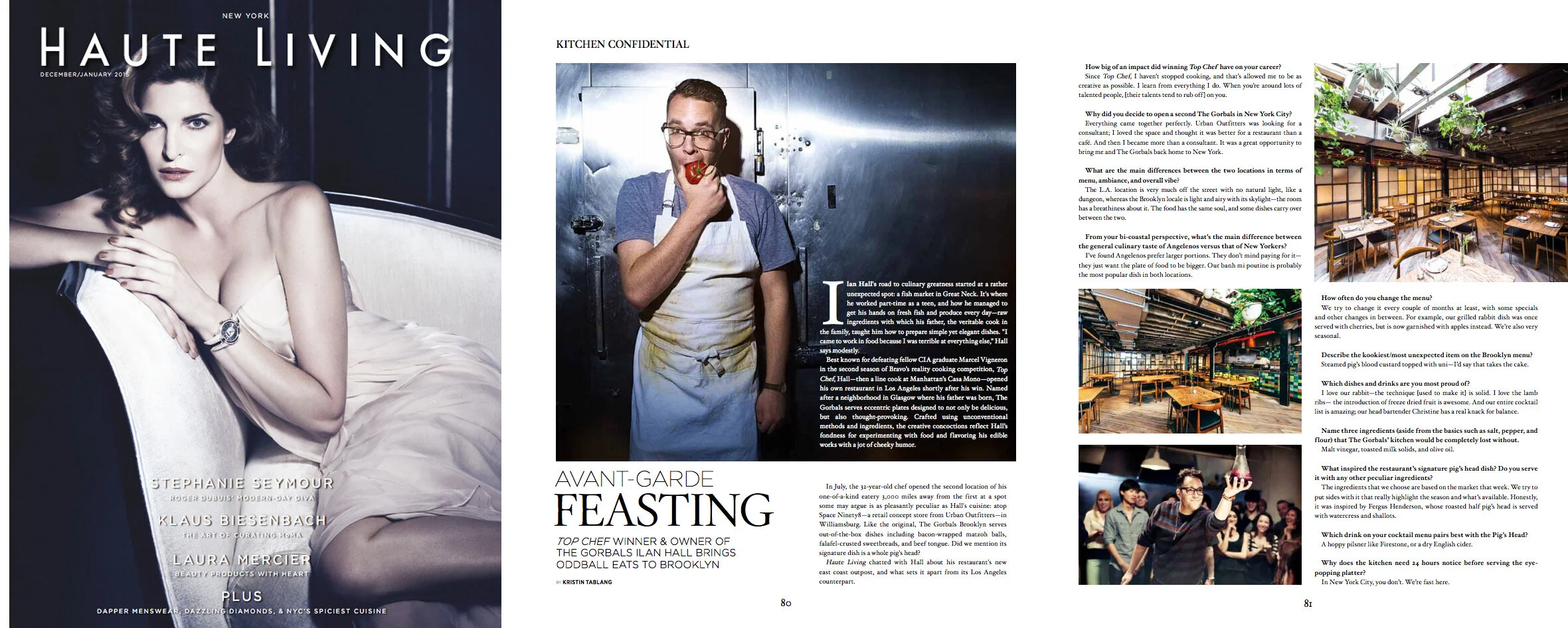Haute Living: Q&A with Chef Ilan Hall