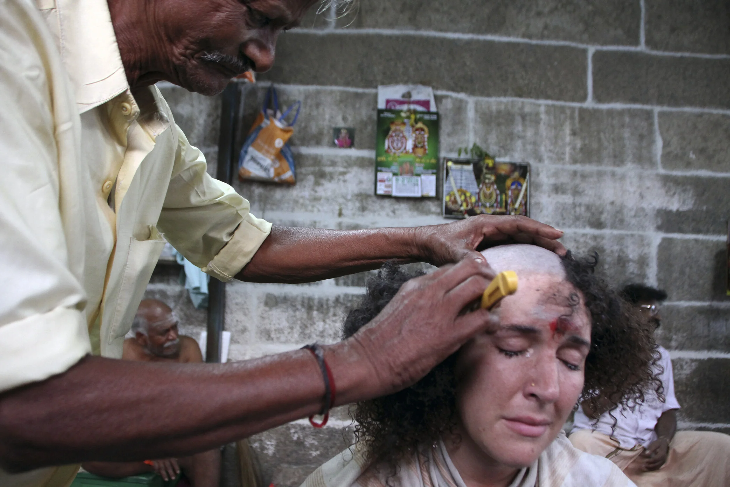 Small Head Ritual Ritual Head Shaving — Yamuna Flaherty