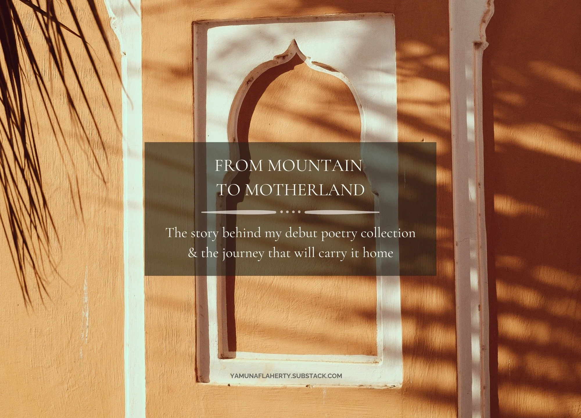 This Sunday's Substack is a big one! Inside this essay is my debut poetry collection cover and concept reveal, my new paid subscriber series launch info, and more about what you can expect from The Long Road Home as I take my publication on the road 