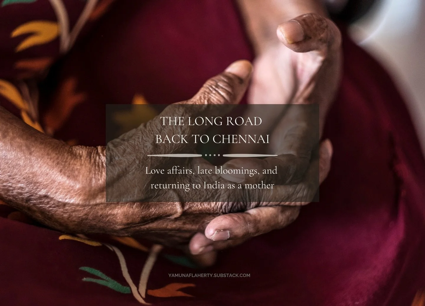 When I wrote this story a couple of days ago, I had no idea how long the road would be. Our flight from Mumbai to Chennai has been delayed several times, and we are still waiting in our hotel room for the final word on our departure. 

But this story