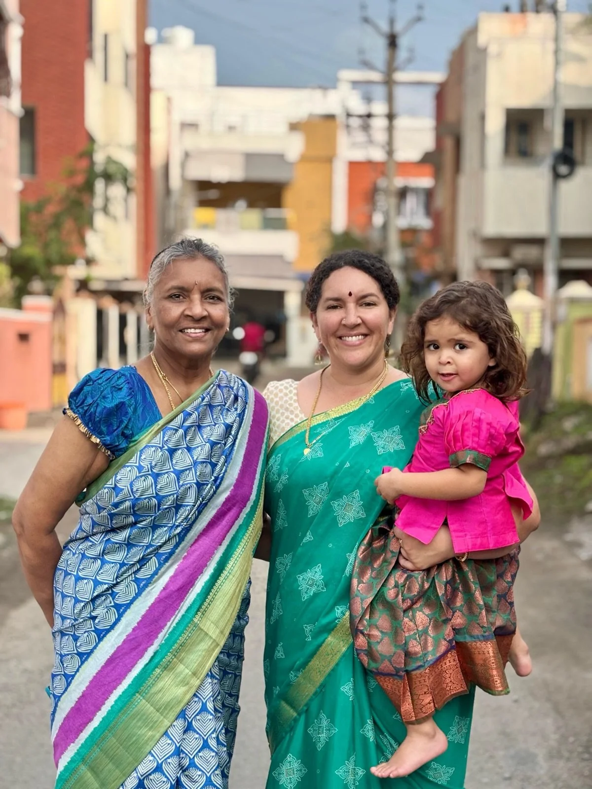 I keep looking at this photo, scrutinizing some of the things I&rsquo;m taught not to like&mdash;the postpartum weight I&rsquo;ve gained, my softening skin, my double chin. 🙈 

But I also see something so much more beautiful than the superficial. He