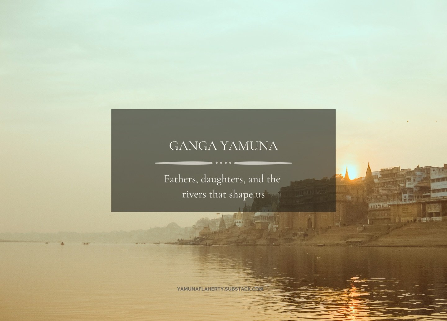 I&rsquo;m sharing a previously unpublished memoir chapter today, written in honour of my return to Banaras&mdash;the holy city where I spent a formative stretch of my young adulthood. What began as a journey to study the sitar became something far mo