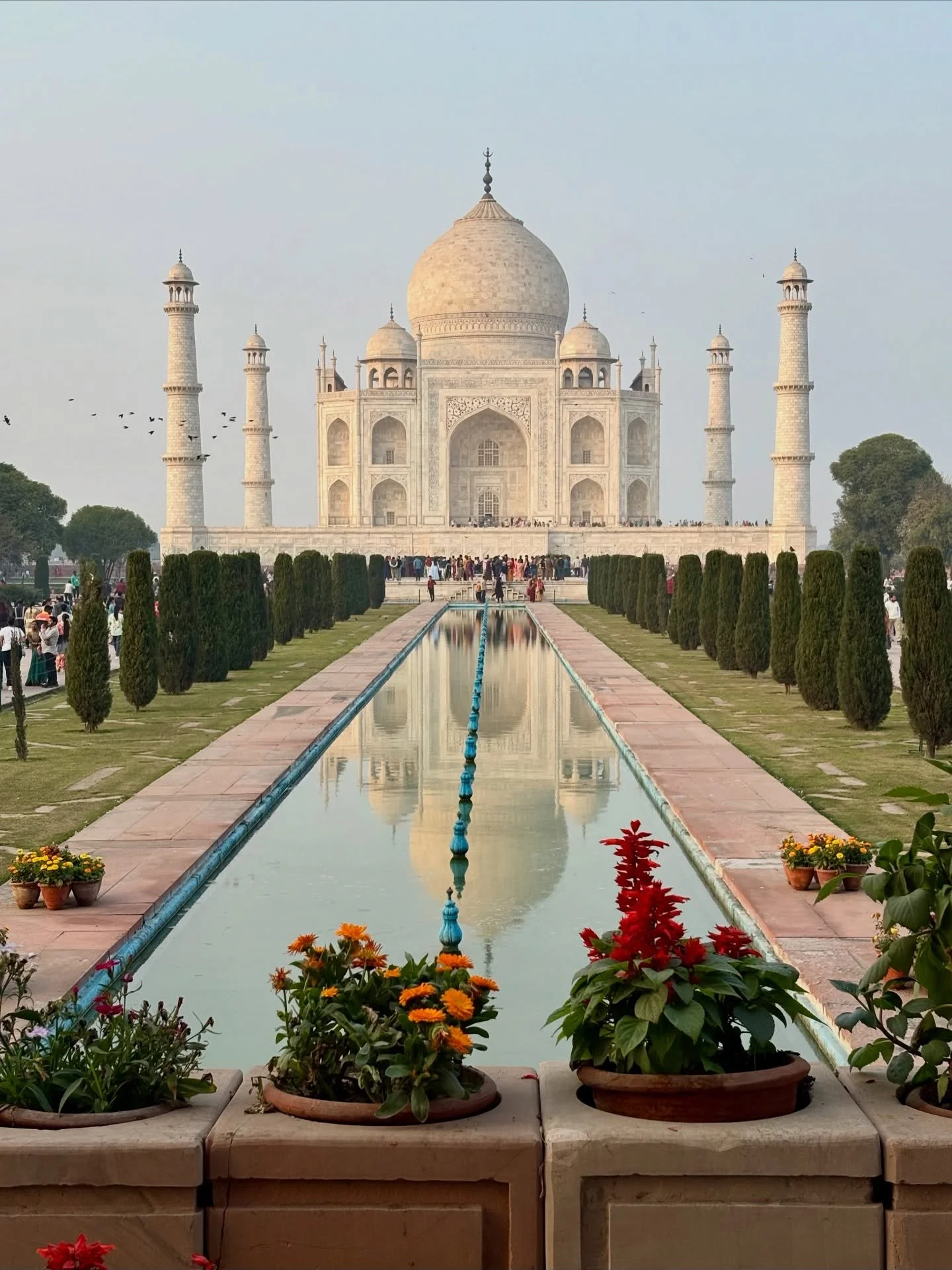 Happy Republic Day from Incredible India! 🇮🇳 

Here&rsquo;s a throwback to our recent trip to visit the Taj Mahal in Agra. If only you knew how much wrangling of Aramara we had to do. 🙈 

India with a two-year-old is only for experts. 🫠