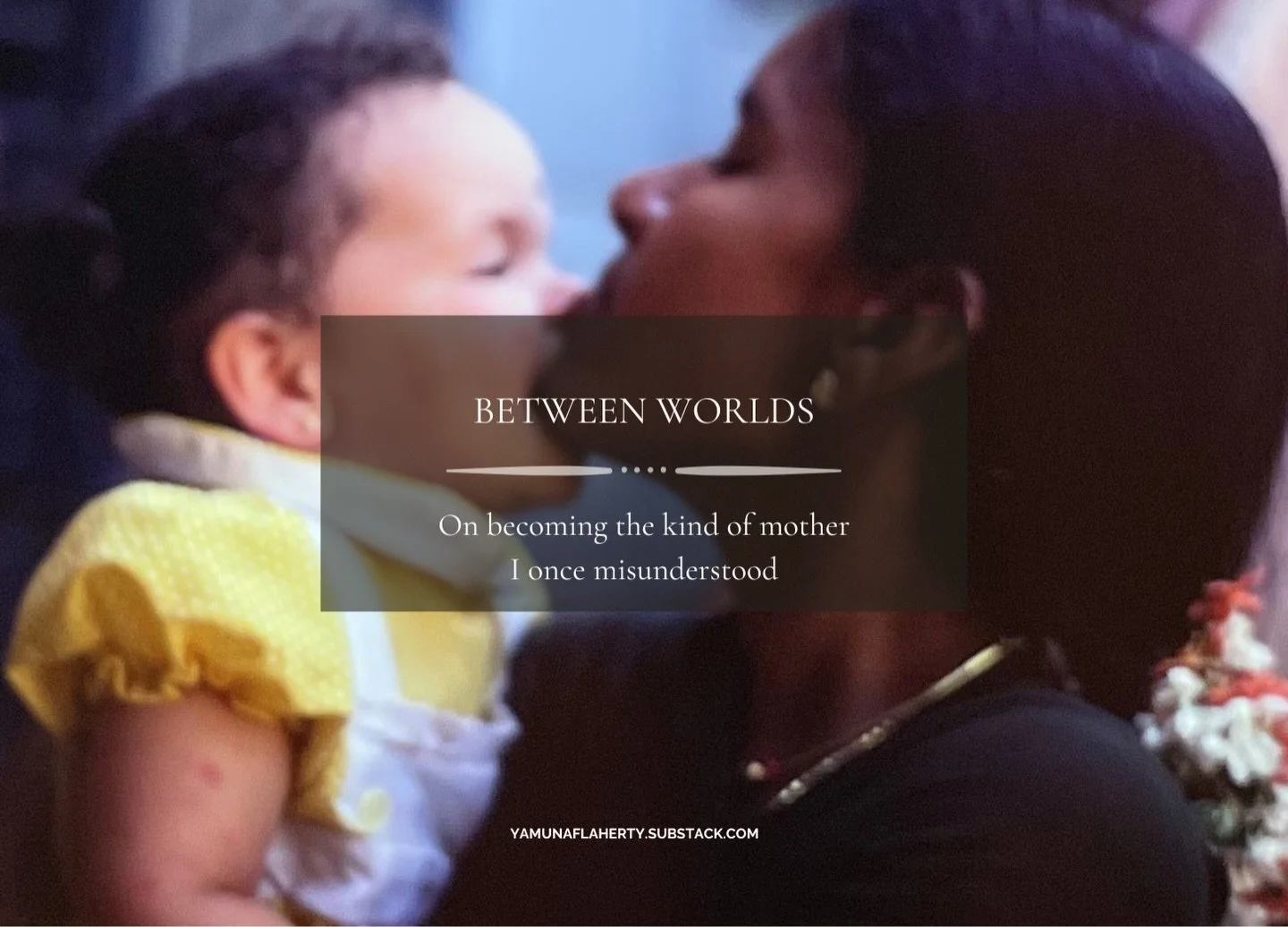 For most of my life, I thought my mother was the outsider.

Too Indian. Too conservative. Too different from the culture I was raised in.

But after years of travelling the world, living abroad, becoming a mother myself, and building a life between c