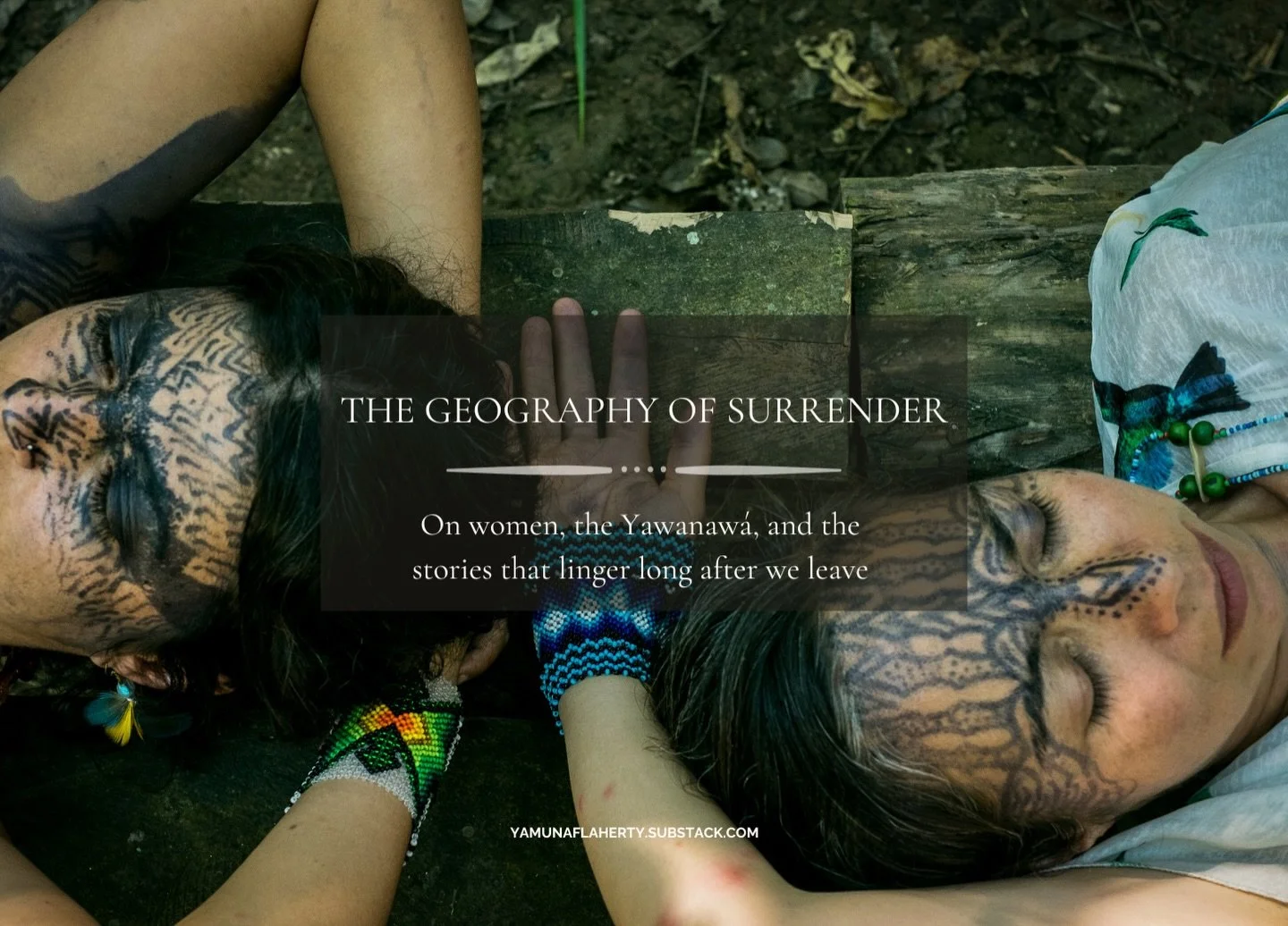 In 2019, I traveled into the Brazilian Amazon and spent a week living in the Yawanaw&aacute; Indigenous Territory for the first women&rsquo;s retreat hosted by Kenewma Yawanaw&aacute; in the village of Mutum. I arrived carrying cameras, questions, gr