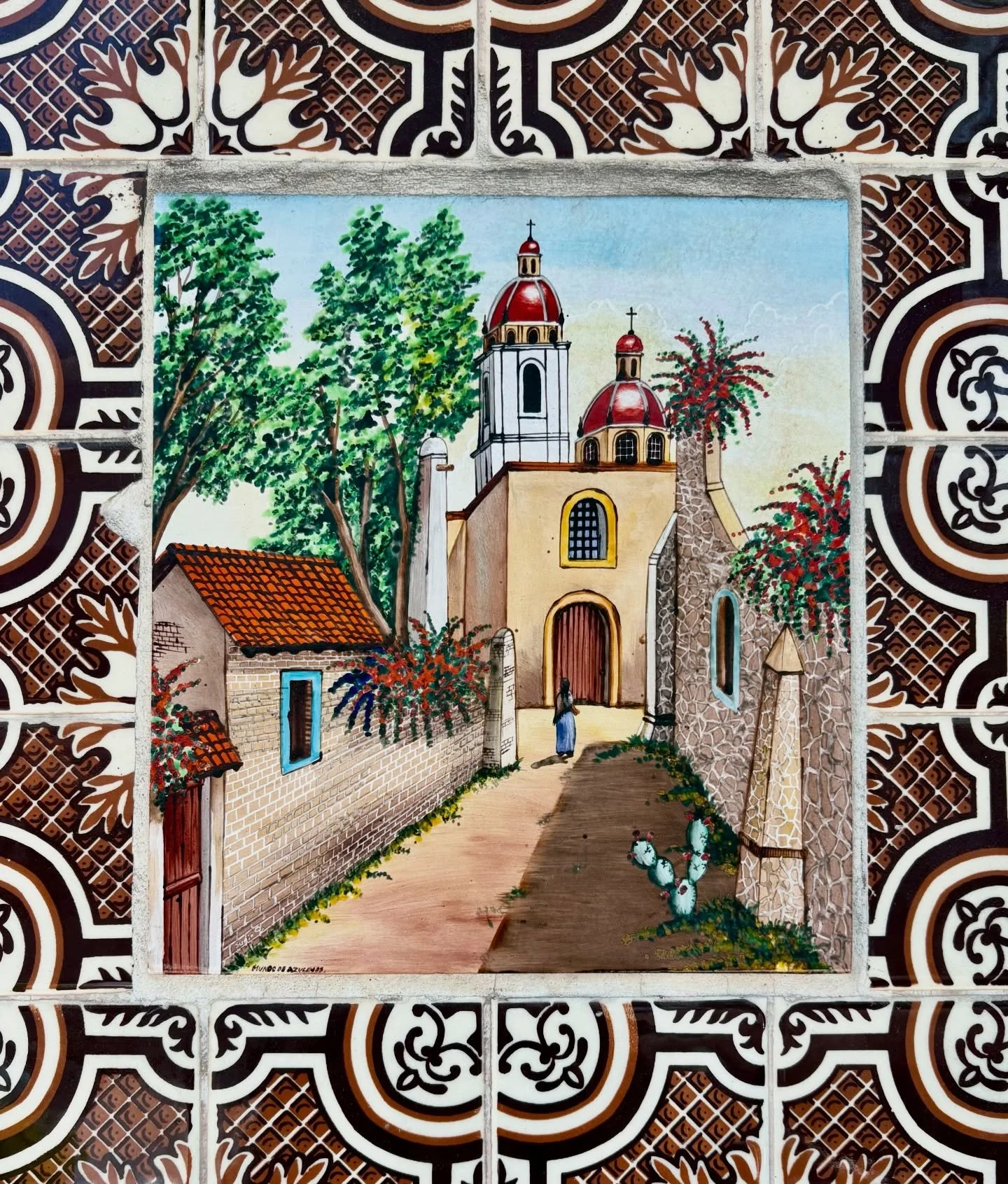 A beautiful tile I captured from the front entrance of a home in Puerto Vallarta, Mexico. 2026