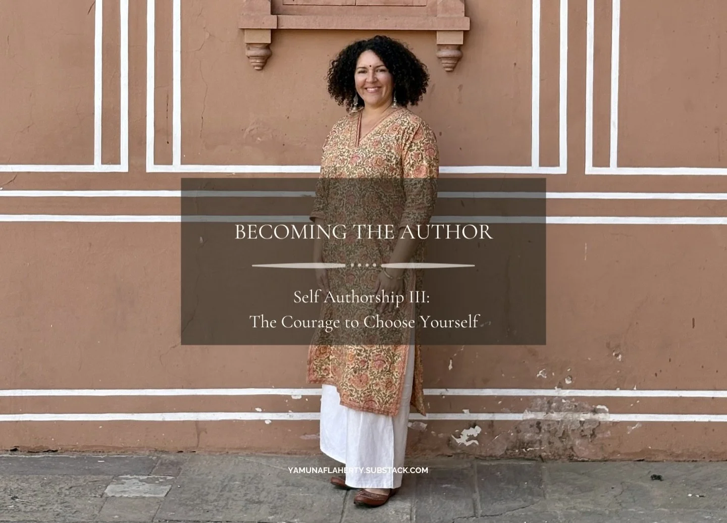 The final piece in my Self Authorship series, Becoming the Author, is now live.

&ldquo;At its core, self authorship is about taking responsibility for your life and shaping who you become to align with your deepest truth.

Every life is authored by 