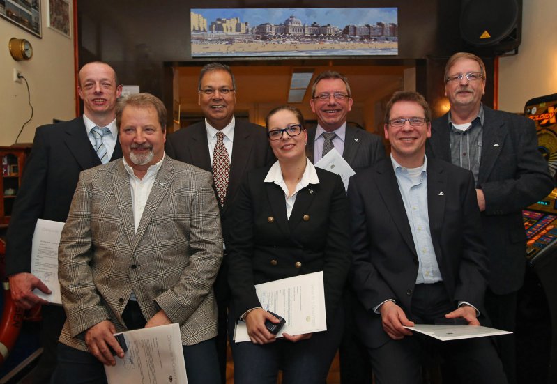 In 2013 ontving een aantal bestuursleden de 'Haagse stadspeld'